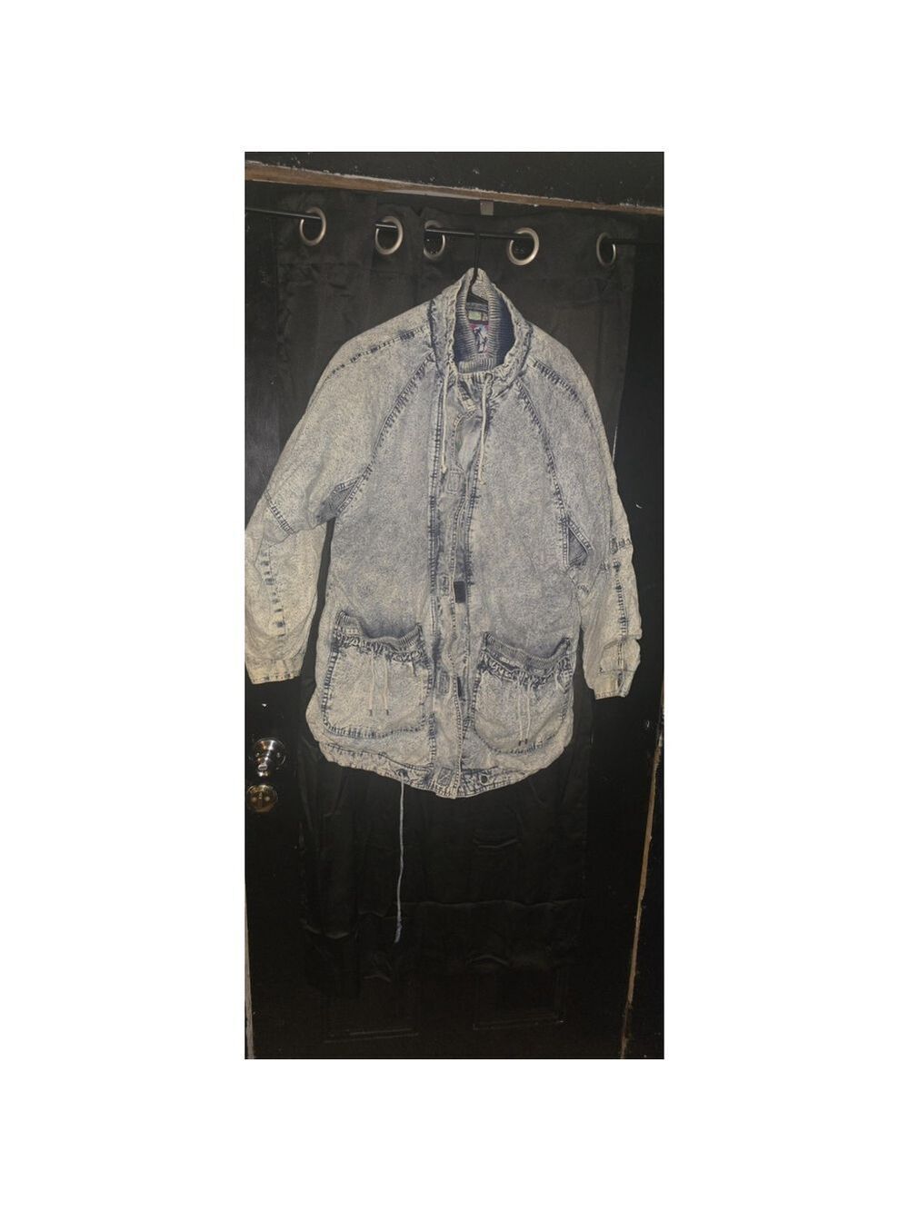 Distressed Acid Wash Denim coat Rock Creek Women's 18/20